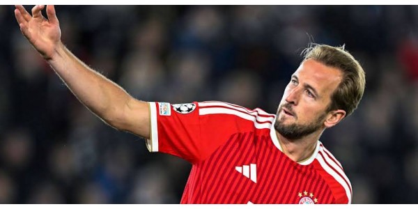 Harry Kane heeft opnieuw een doelpuntenrecord in de Champions League verbroken Harry Kane heeft opnieuw een doelpuntenrecord in de Champions League verbroken